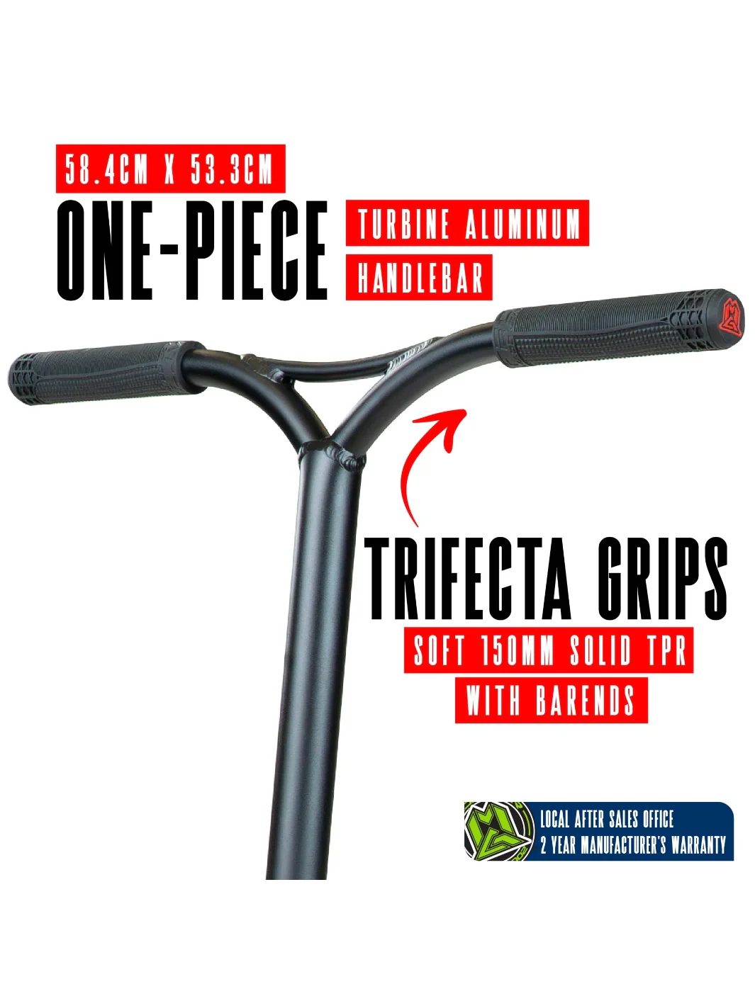 קורקינט פעלולים MGP Origin 450 | קל משקל 3.08 ק"ג | מגיל 8+ | PHONON - Image 4