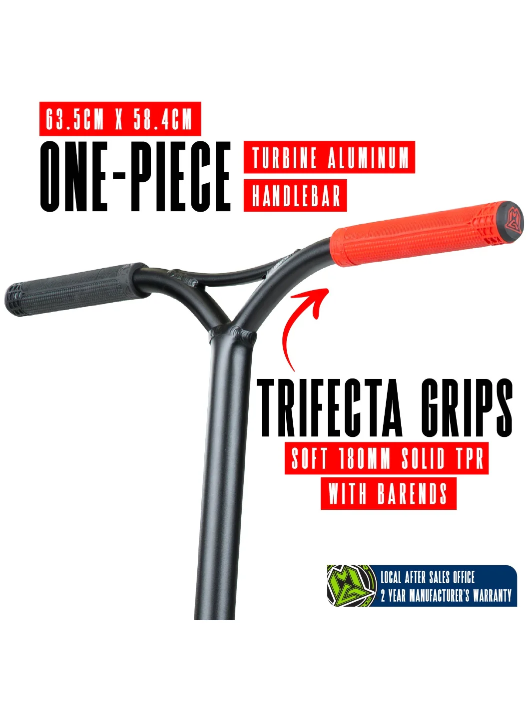 קורקינט פעלולים MGP Origin 500 | קל משקל 3.35 ק"ג | מגיל 10+ | TRIGON - Image 5