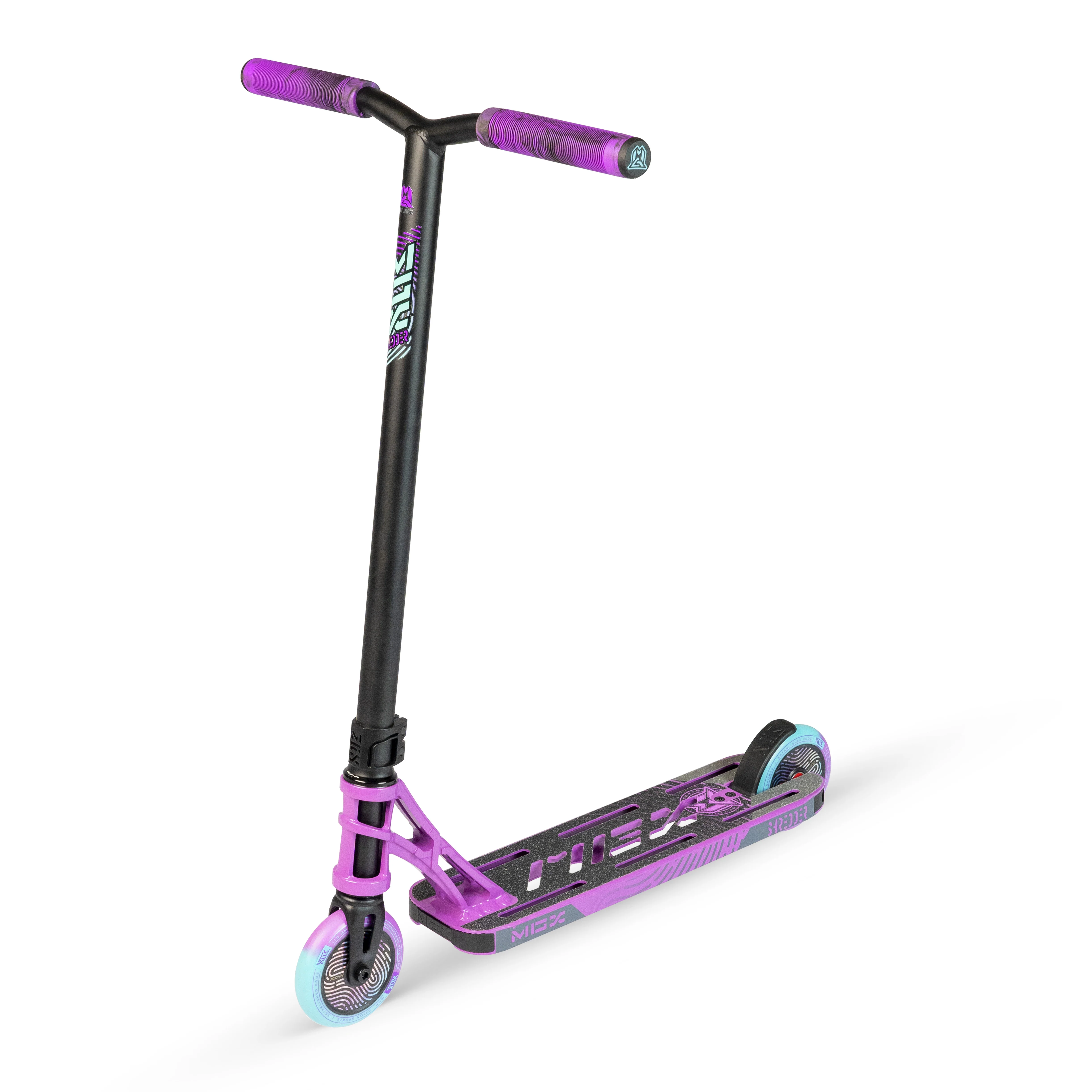 קורקינט פעלולים MGX S1 Shredder שרדר סגול תכלת - Image 20