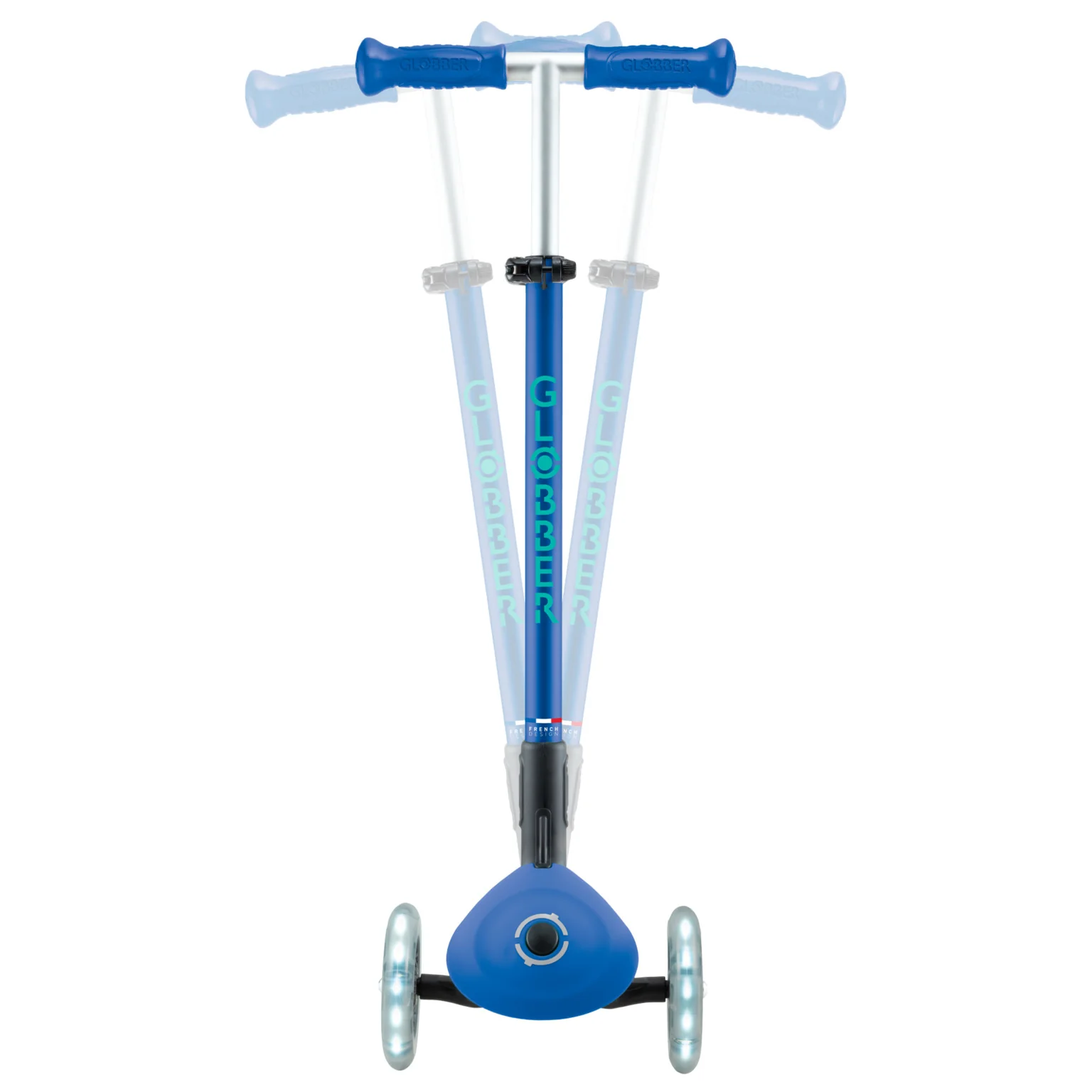 GLOBBER ELITE LIGHT קורקינט לילדים גלובר עם אורות- צבע ורוד - Image 3